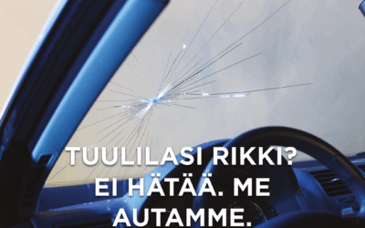 Tuulilasin vaihto